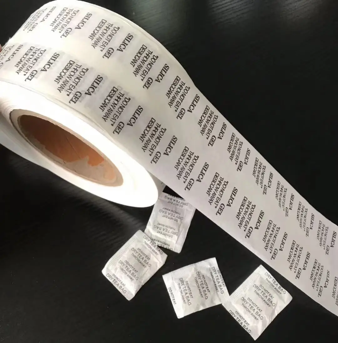 Water Proof Natural Paper Packing Silica Gel Material with Quality Certification Desiccant Paper Roll