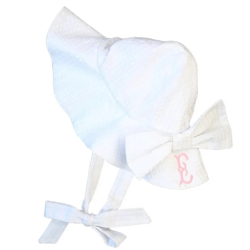 Оптовая продажа белая Солнцезащитная шапка новинка детский персонализированный подарок детская Панама Пляжная детские