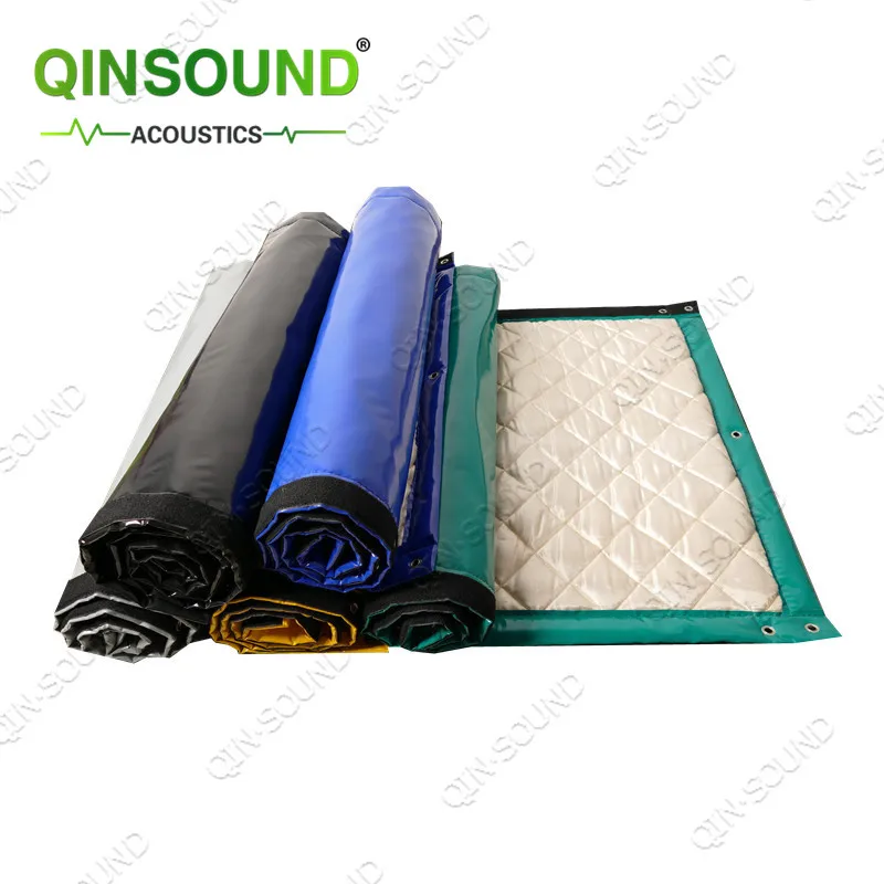 Soundproof PVC Curtain Reduce Noise Waterproof Outdoor Acoustic Blanket Sound Barrier Price