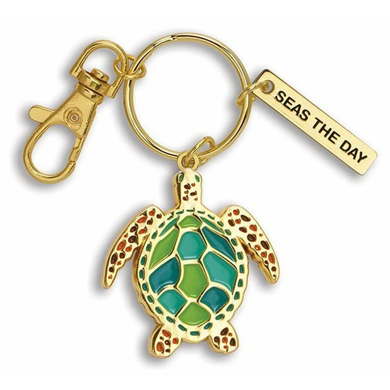 Custom Design Gold Silver Antique Copper Die Casting Alloy Rotating Printing Cartoon Customized Enamel Hero Key Chain