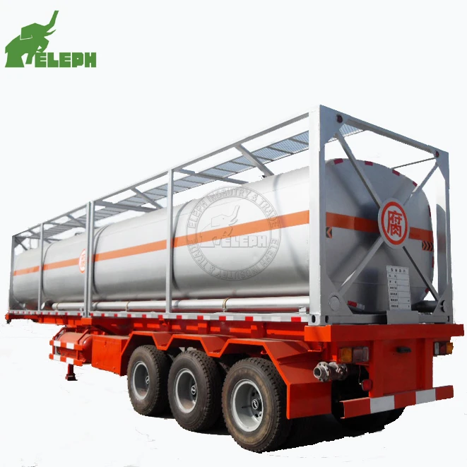 china good price 40ft iso tank container for sale(11)
