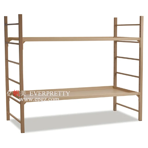 School Dormitory Furniture Metal Double Classic Student Steel Heavy Duty Adult Bunk Bed for School Student