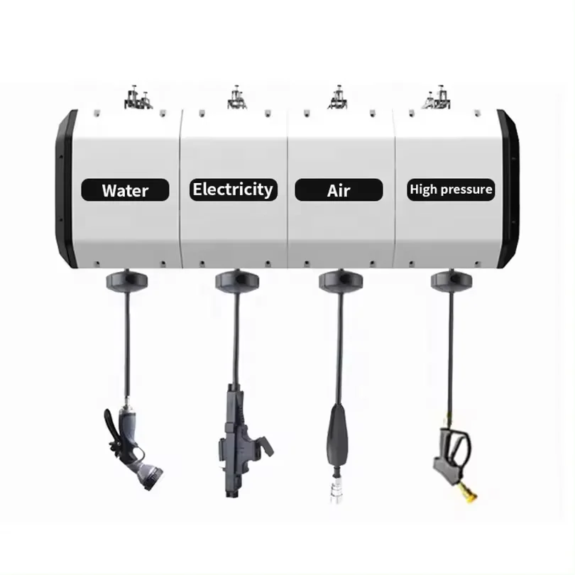 Hot Sale Combination Hoses Reel for Car Wash Steel Wire Pipes Hose Reel Air