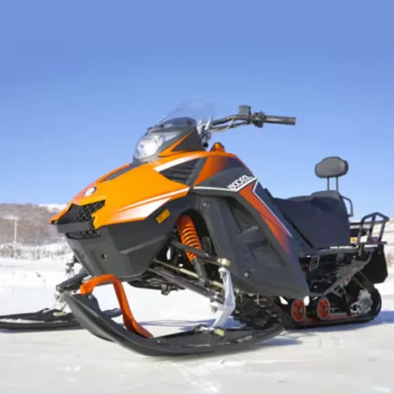 Hg Factory Direct Sales in China Suitable for Snow Motorcycle Mini Adult Snowmobile for Sale