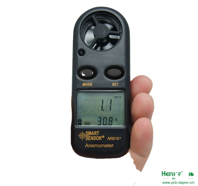 Industrial Wind Speed Sensor Digital Crane Cup Wireless Hot Wire Wind Speed Anemometer