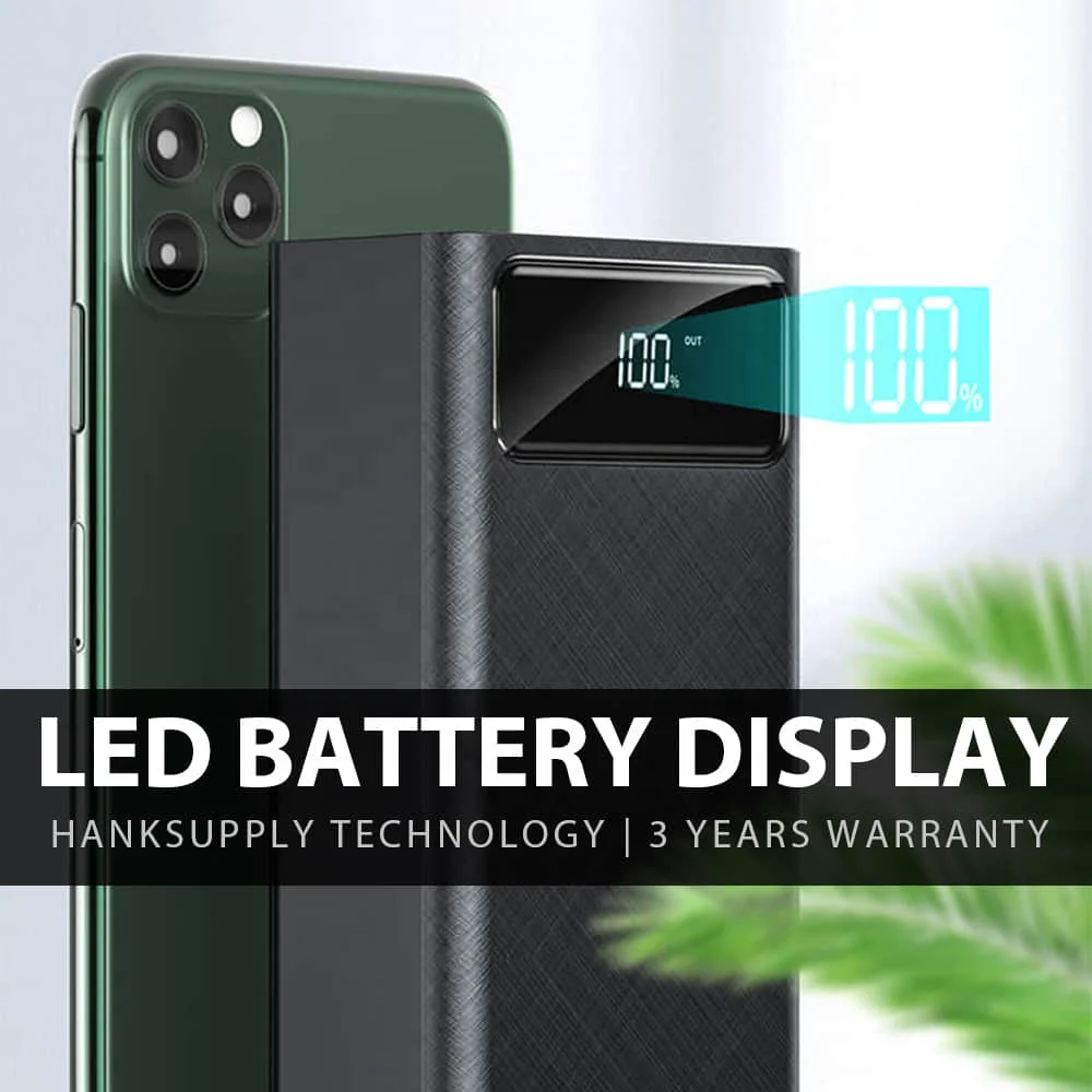 
Wholesale Factory Price Large Capacity 50000 mAh Power Bank 50000 50000mAh Powerbank Four USB Output High Capacity Powerbanks 