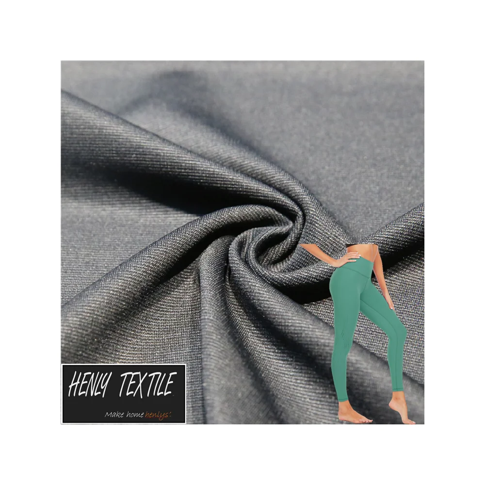 HT220474 100%SORONA 240GSM KNITTED ROMA FABRIC FOR LEGGING