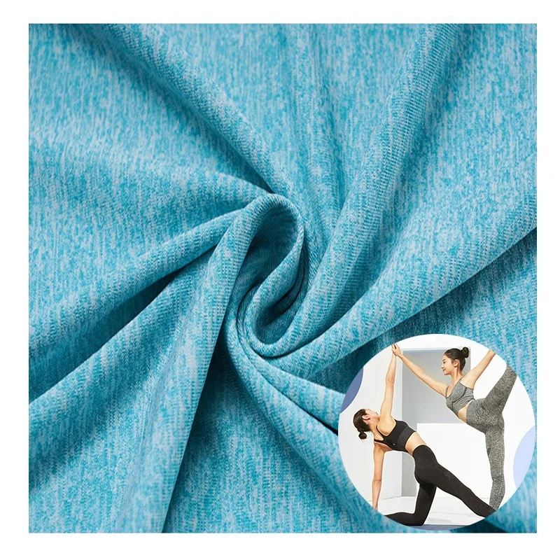Cheap 4 Way Stretch Organic Eco-friendly Quick-dry Recycled Nylon Spandex High Quality Microfiber Yoga Fabric Wholesale
