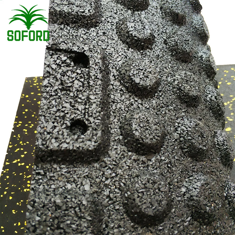 noise reduction extra heavy sheet epdm indoor interlocking  mats high quality cheap rubber gym flooring