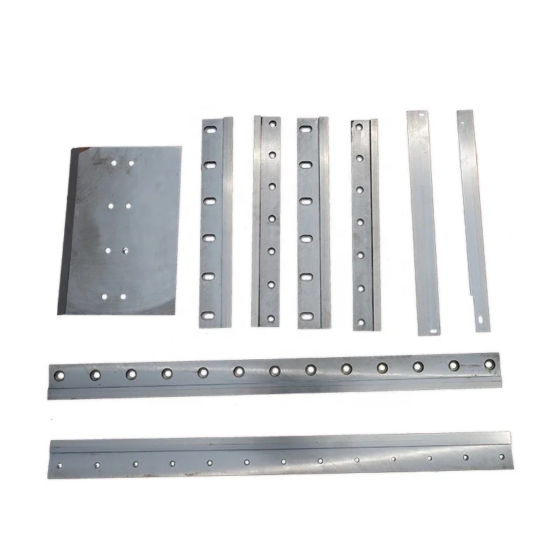 Bag making machine Hot blade cross cutting machine Straight blade swing cold cutting blade insert steel knife automatic cutting