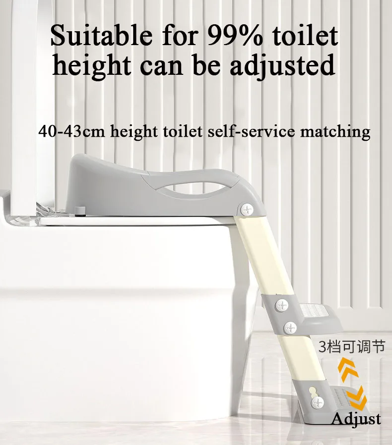 Foldable Children Baby Potty Training Chair Seat With Step Stool Ladder Toilet Seats Training Kids Indoor WC Trainer
