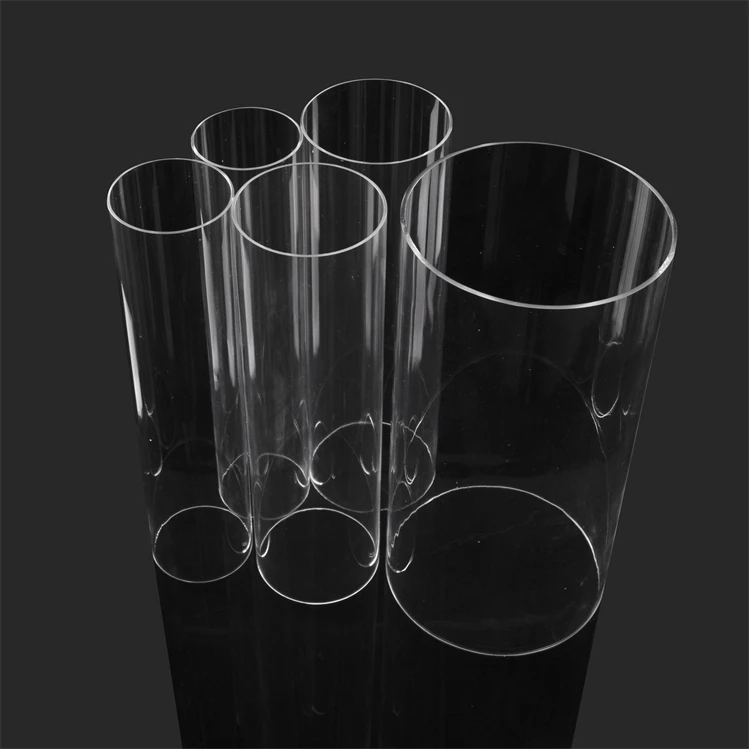 HengGe Manufacturer Free Sample Factory Supplier clear acrylic pipe