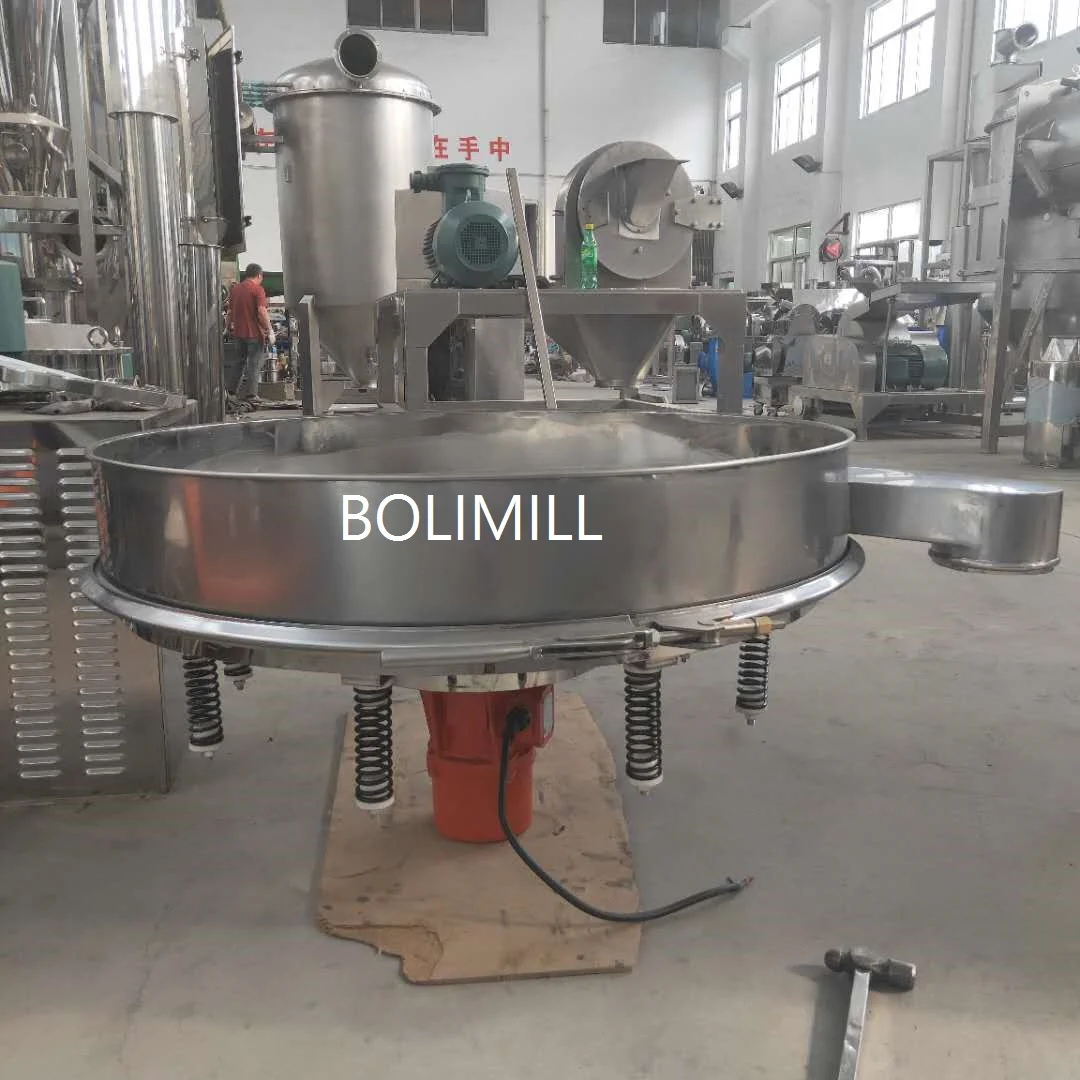 Dry powder sifting machine spices flour powder sifting machine