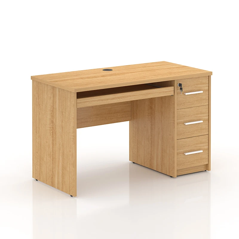 Single seat melamine modern office desk staff desk