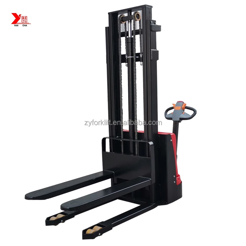Walkie electric stacker 1 Ton 1.5 Tons 2 Tons Full Electric Walkie Stacker 3m Pallet Stacker