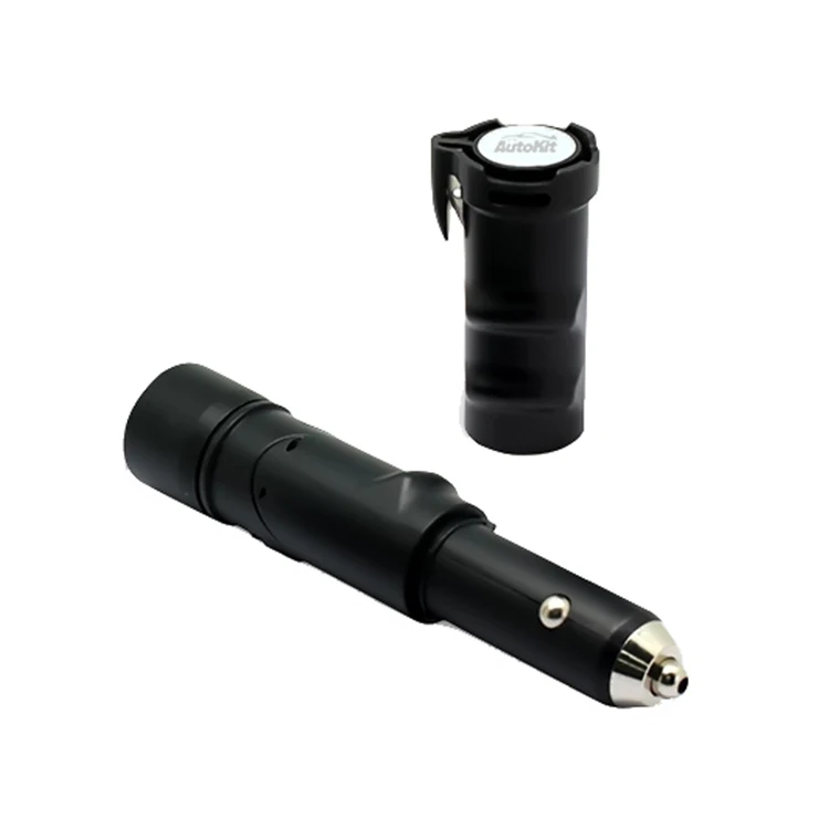 8-in-1 Safety Hammer Emergency LED Torch USB Car Charger with Magnetic Stand Power Bank