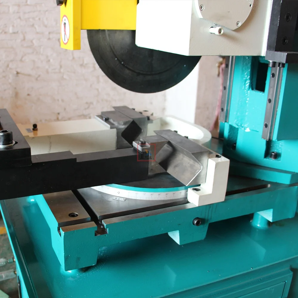 355 semi auto cold saw tube cutting machine pipe cutting machine