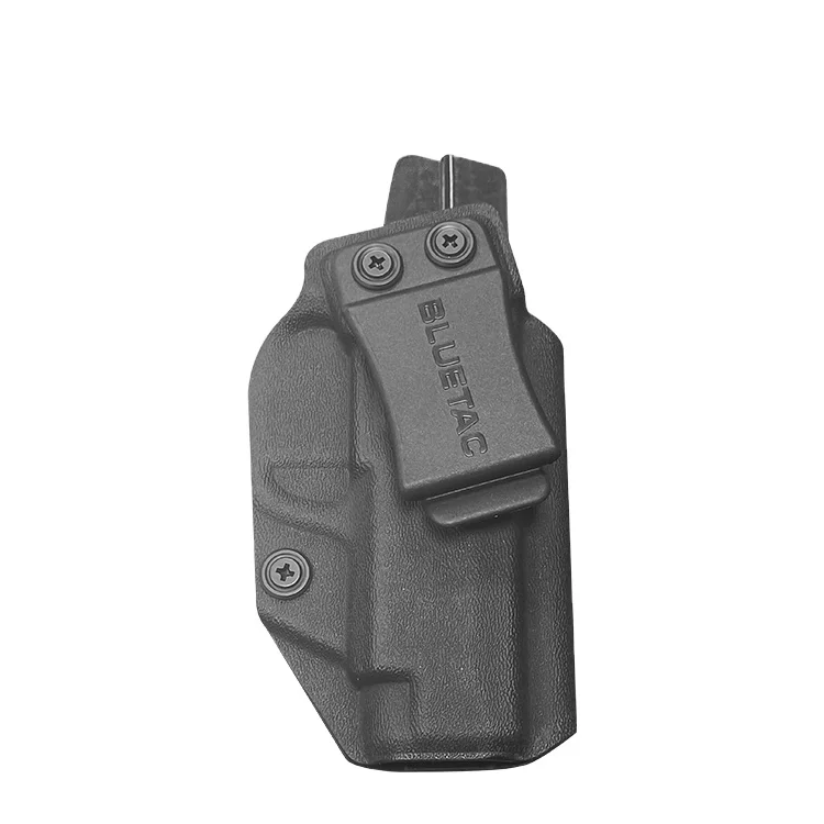Bluetac Hot Sell Kydex IWB Gun Holster Concealed Carry Holster Inside The Waistband With Holographic Mirror Holster
