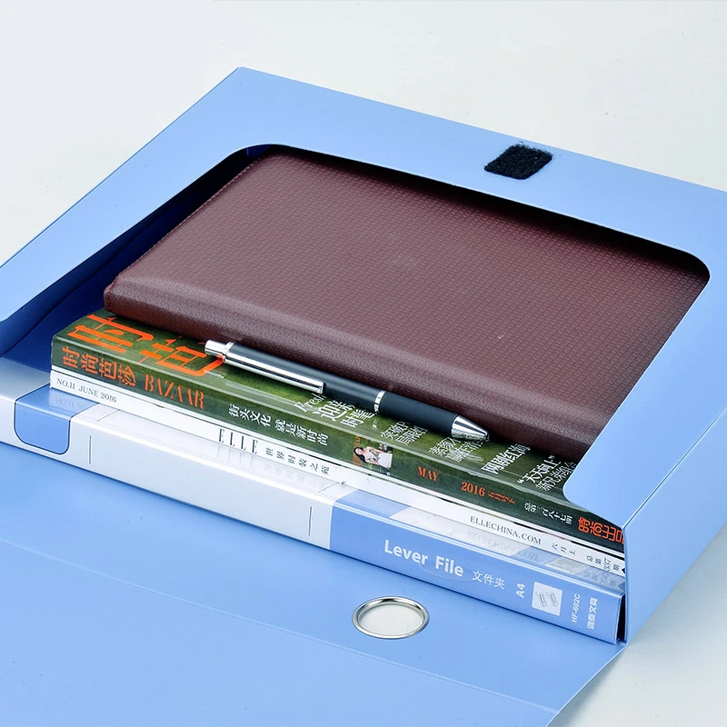 Factory wholesale file folder box file organizer storage plastic file