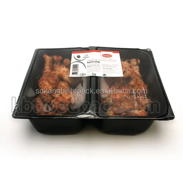 Vertical tray sealing machine KBT450/2S modified atmosphere packaging machine tray sealer plastic cup sealer