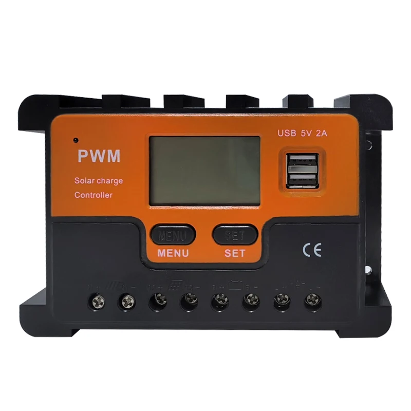Advanced PWM Solar Charge Controller with Multi-Protection Features for Safe Charging