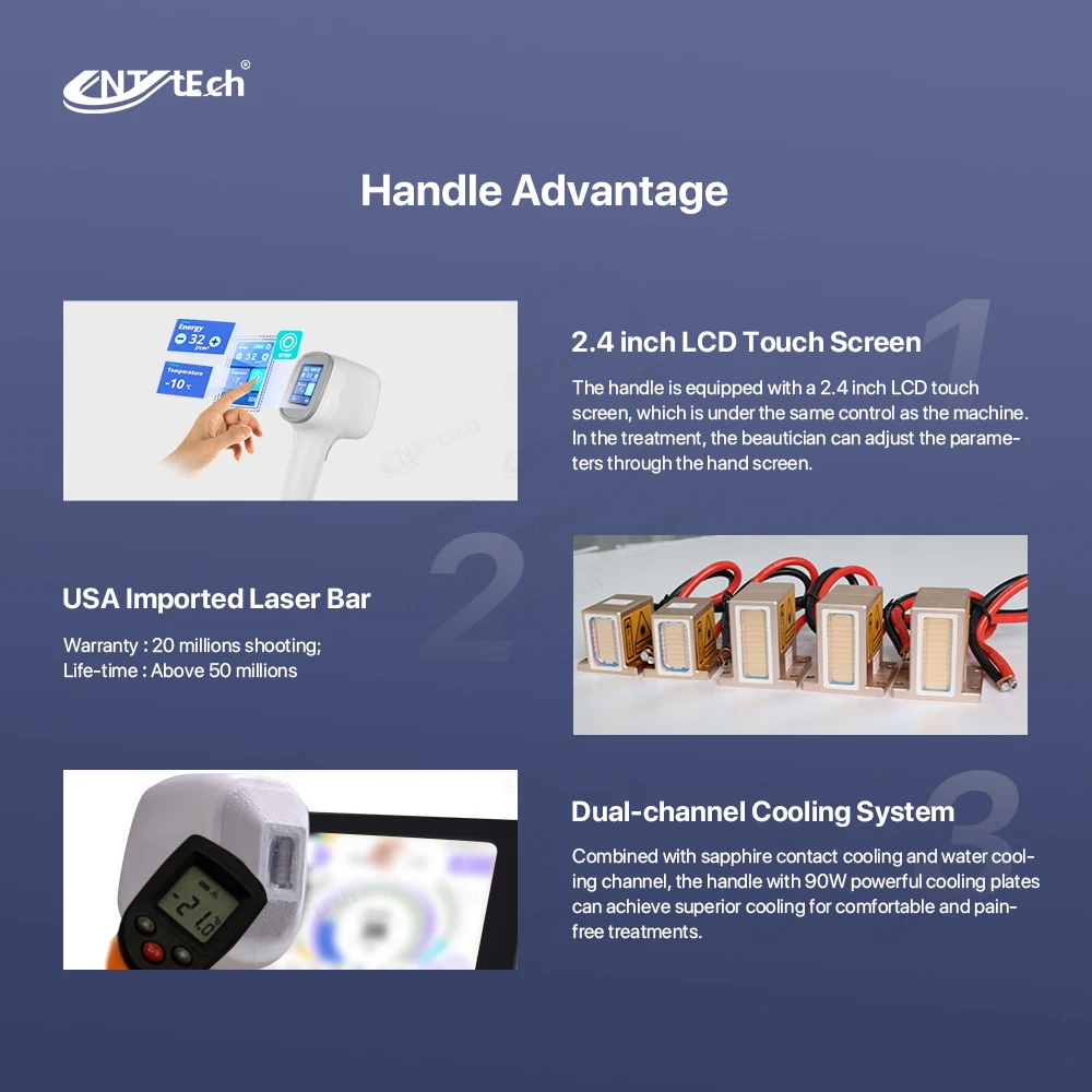 Unique shell 808 755 1064 single handle diode laser hair removal skin rejuvenation machine promotion price