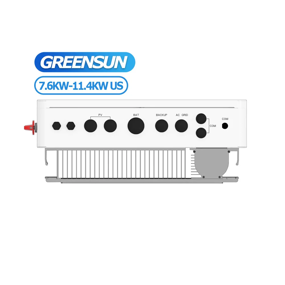 Solar Inverter 7.6KW 8KW 9KW 10KW 11.4KW Split Phase Hybrid 10KVA Controller