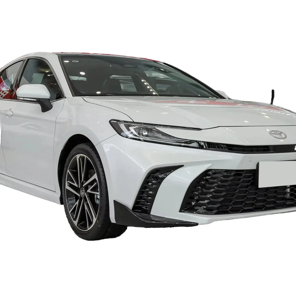 2024 Toyota Camry sedan-дешевый Подержанный Гибридный бензиновый автомобиль с автоматической коробкой передач левый поворот в темный салон для продажи