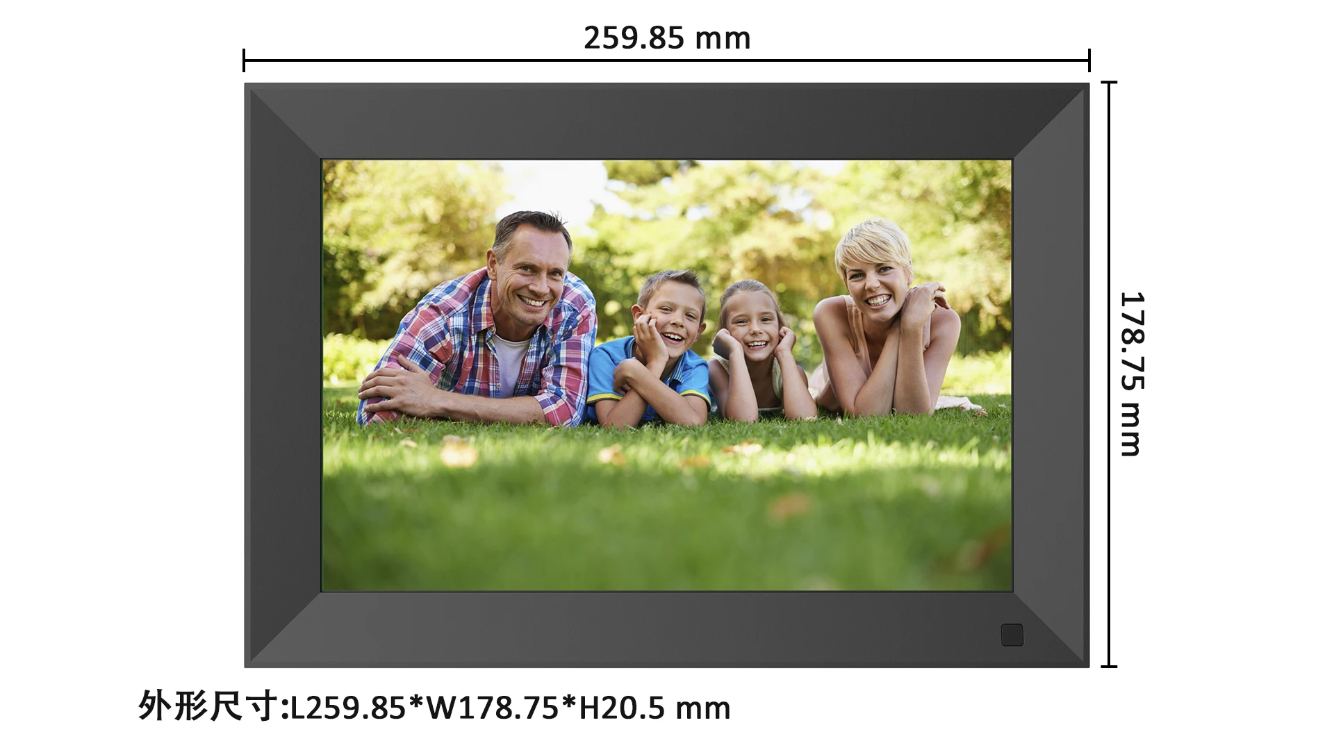 10 Inch Cloud Smart Video Frameo 1280*800 IPS Digital Picture Frame Wifi Moldura Digital Photo Frames for home living