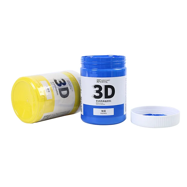 Professional acrylic colors 500ml Art rangers high quality 3D artist acrylic paint color for art drawing