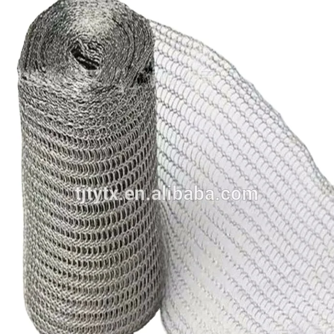 Hot sale high quality Gas-liquid filter screen stainless steel and copper wire mesh for Oil and Air Mist Eliminator Protecting