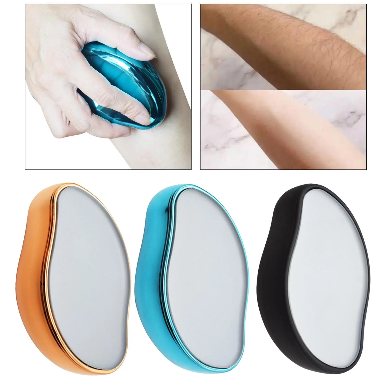 Waterproof Hair Removal Crystal Physical Magic Hair Remover Stone For Women And Men