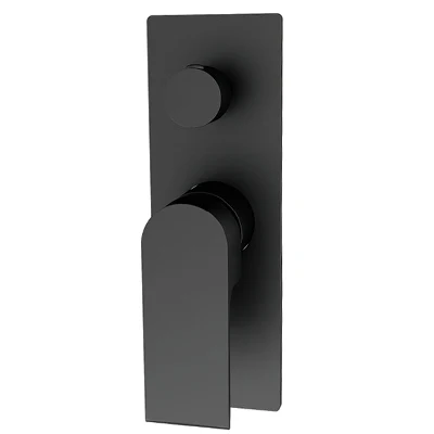 Robinet Switch Wall-mounted Inwall Concealed Bathroom Faucet Shower Mixer with Diverter YSW Brass Stainless Steel Contemporary