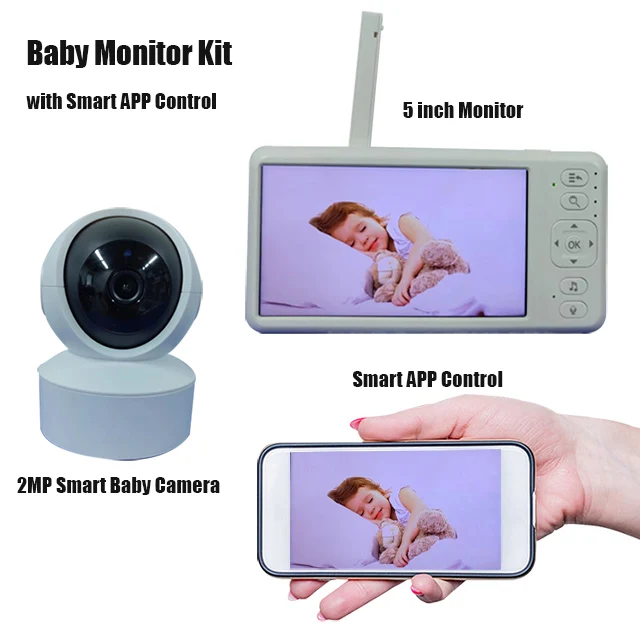 Smart Video Baby Monitor Smart APP Baby Monitor WiFi Baby Camera and Monitor