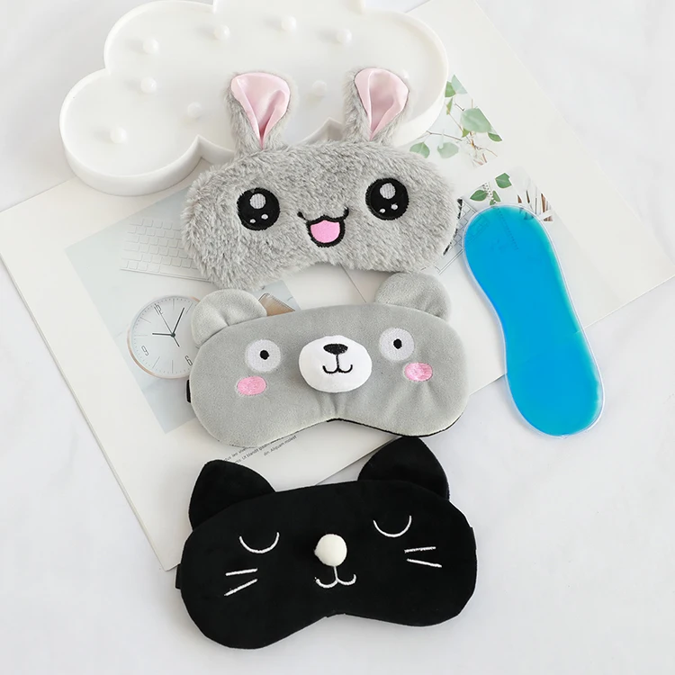 China factory made customized logo beautiful sleep blindfold eye mask