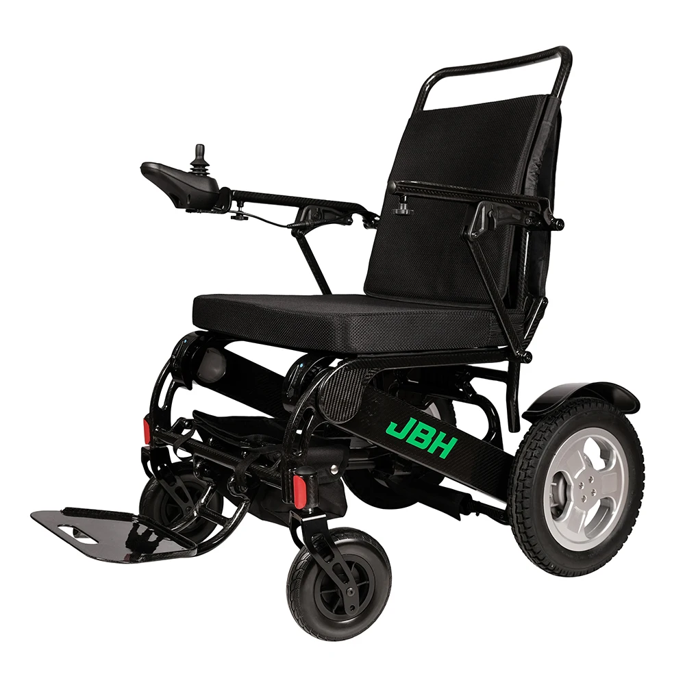 Cheap electric carbon fiber all terrain  wheelchair made in china with good quality