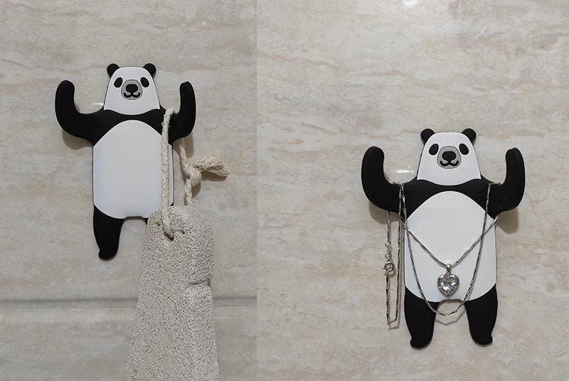 panda hook bathroom hook