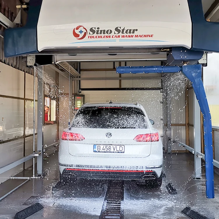 Бесконтактная автомойка высокого давления Sino Star установка на Украину минимум 4 5 минут