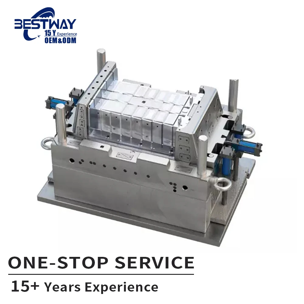 Hot Sale Molding Manufacturing Mold Making Abs Moulding New Box Container Crate Supplier Injection Plastic Blender Mould