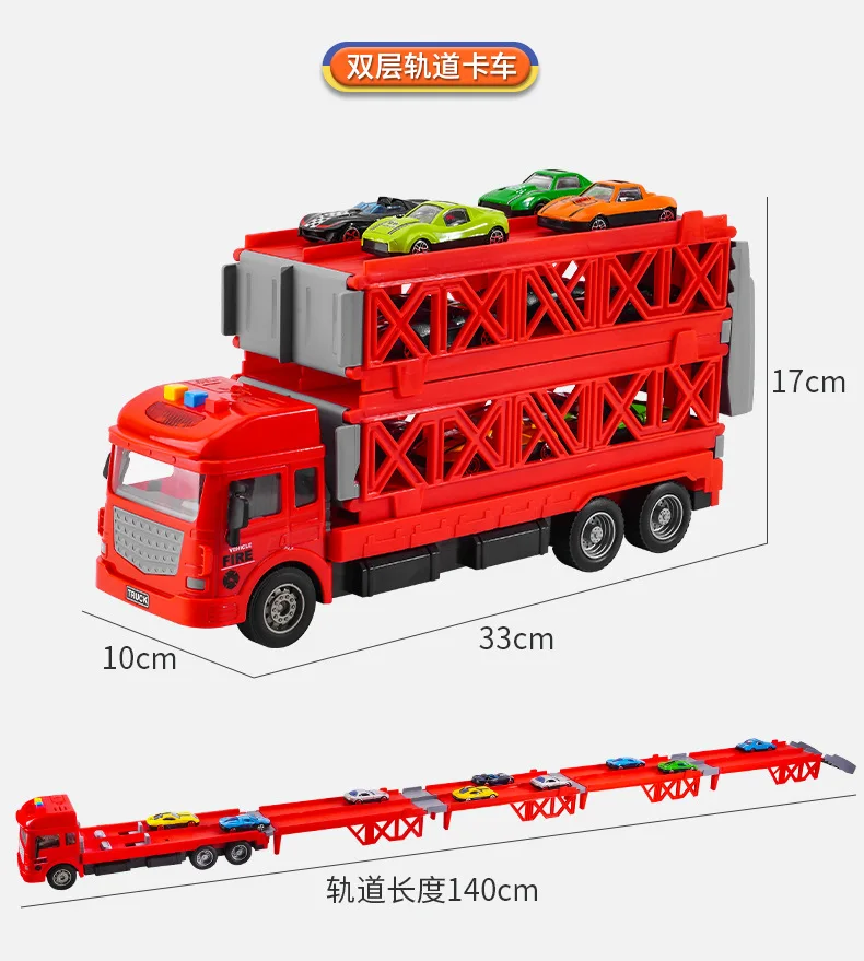 1:16 RC Truck Trailer Toys 2.4G Radio Control Truck Tractor Remote Control Car Rc Car Toys