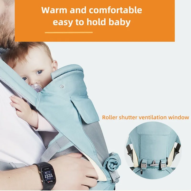 New Born Baby Carrier set Infant Kids Backpack Sling Front Facing Kangaroo Baby hip seat