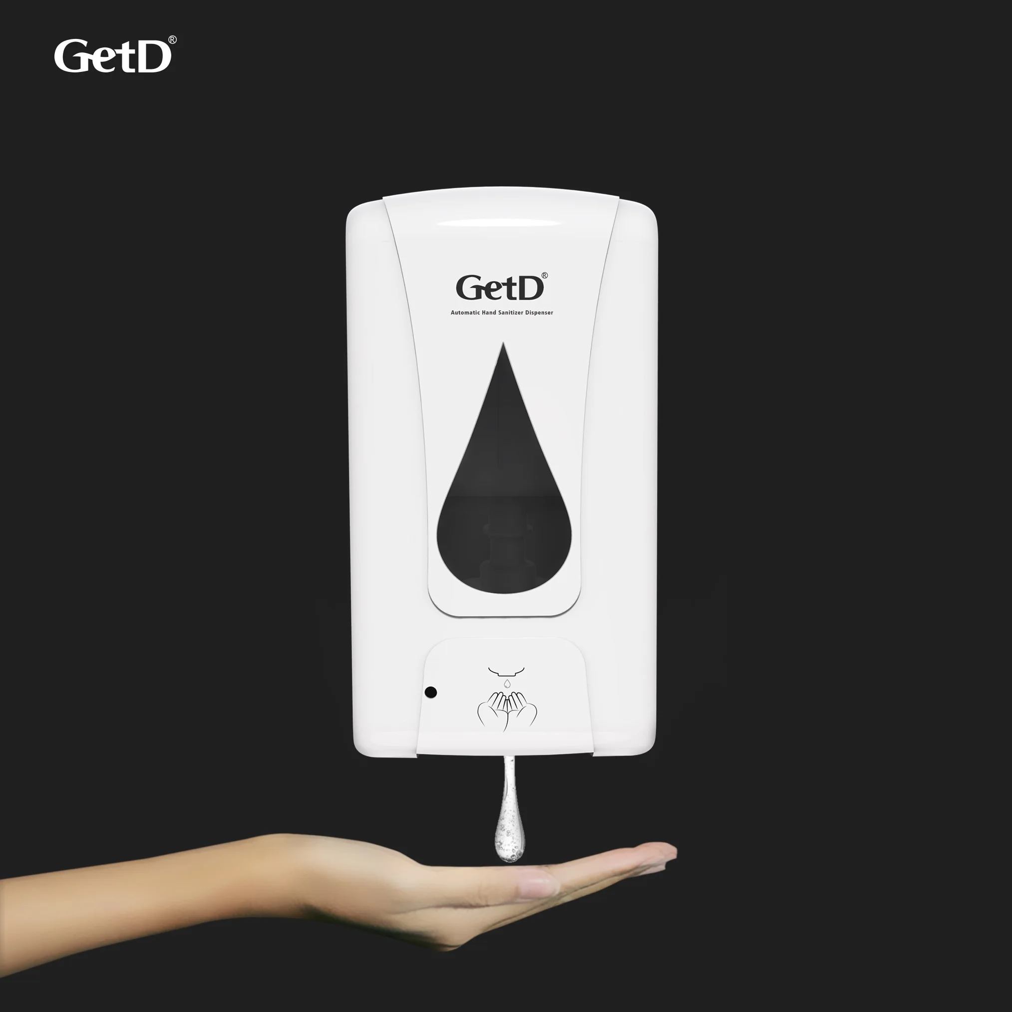 
China 1200ml People Intelligent Sensor Mounted Pump Touchless Liquid Soap Foam Sanitizer Dispenser Automatic Alcohol Sprayer 