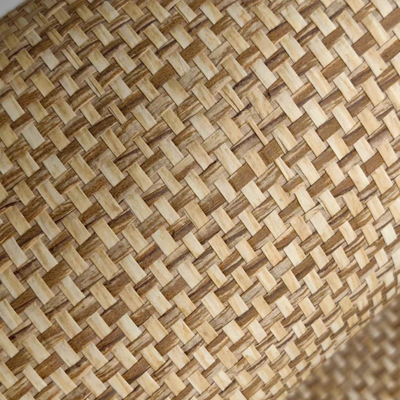 High quality Real bamboo linen grass natural hemp grass cloth wallpaper for homestay