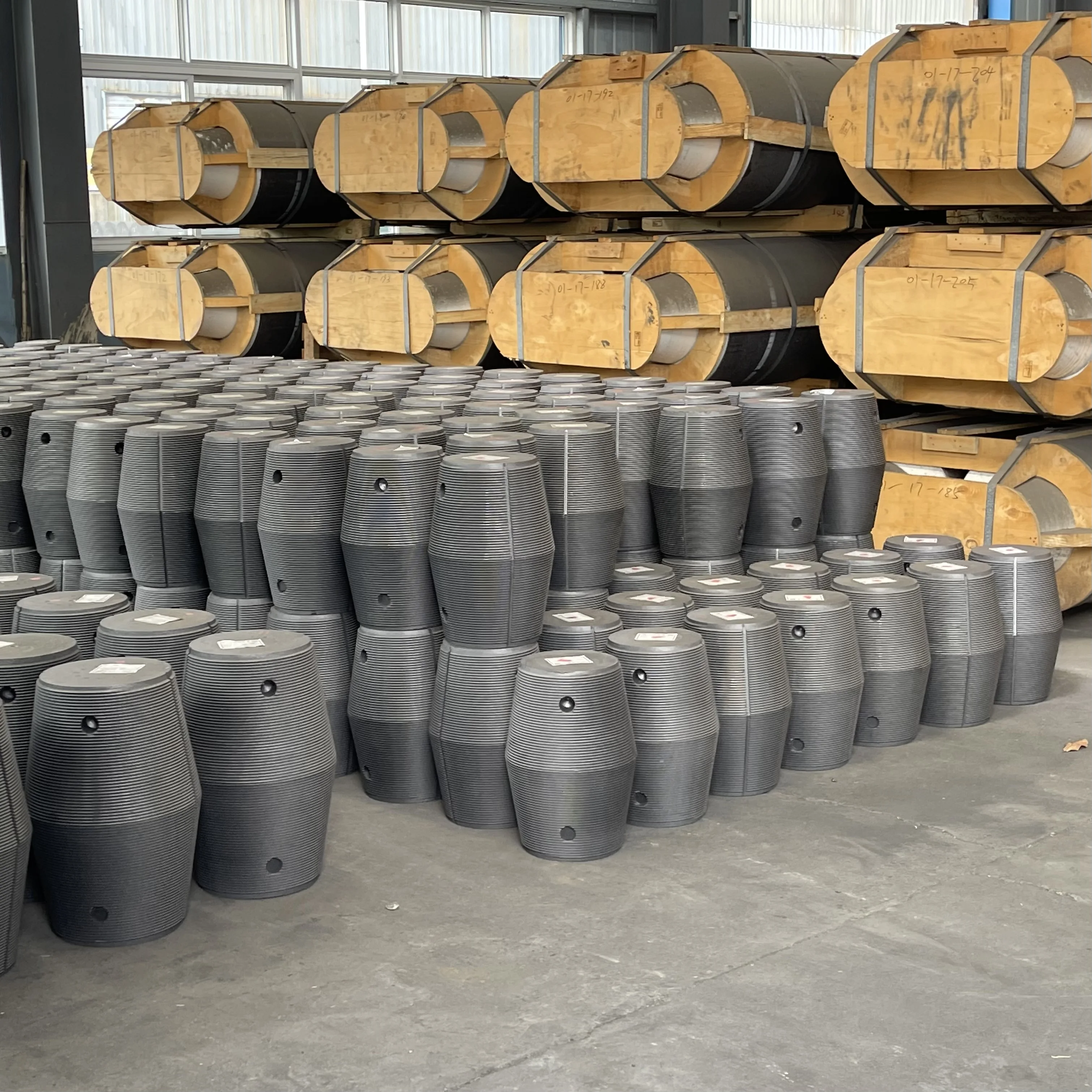 CNMI HP Graphite Electrode Low Resistivity High Volume Density High Power Graphite Electrode for EAF graphite electrode