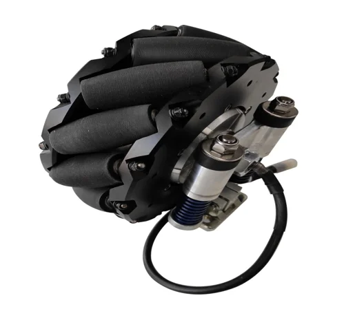 Aluminium alloy Omnidirectional Mecanum Wheel 300kg pay load robot motor reducer integrated mecanum wheel for robot car