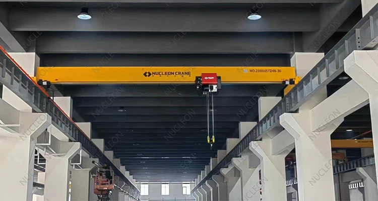 HD Type FEM Duty 2m 3.2 Ton 5 Ton 16 ton eot crane Single Beam Rail Travelling European Overhead Crane