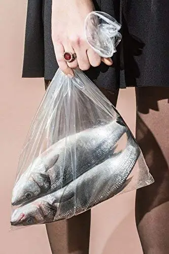 Большой прочный пластиковый пакет на молнии из полиэтилена LDPE KS009 С одноразовым подставкой для хранения пищевых продуктов герметичный и