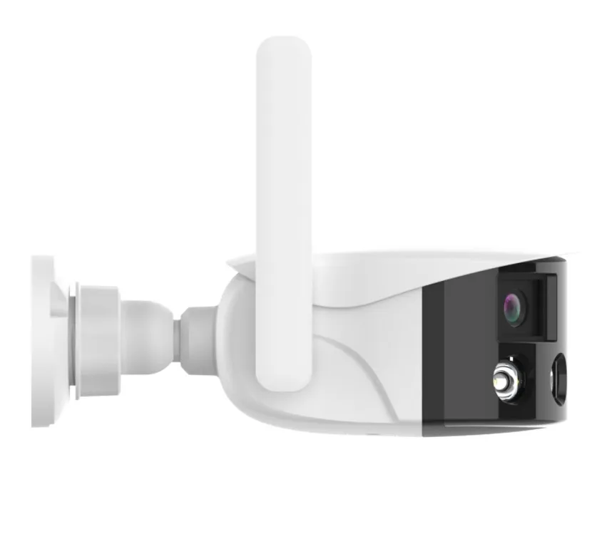 Full Color Night Vision 4MP Icsee Dual Lens Wireless Wifi Security Panoramic IP 2K Camera Outdoor