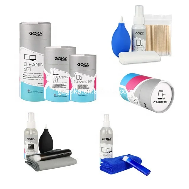 Goka screen cleaning kit 120 ml lcd screen cleaner spray for mobile phones