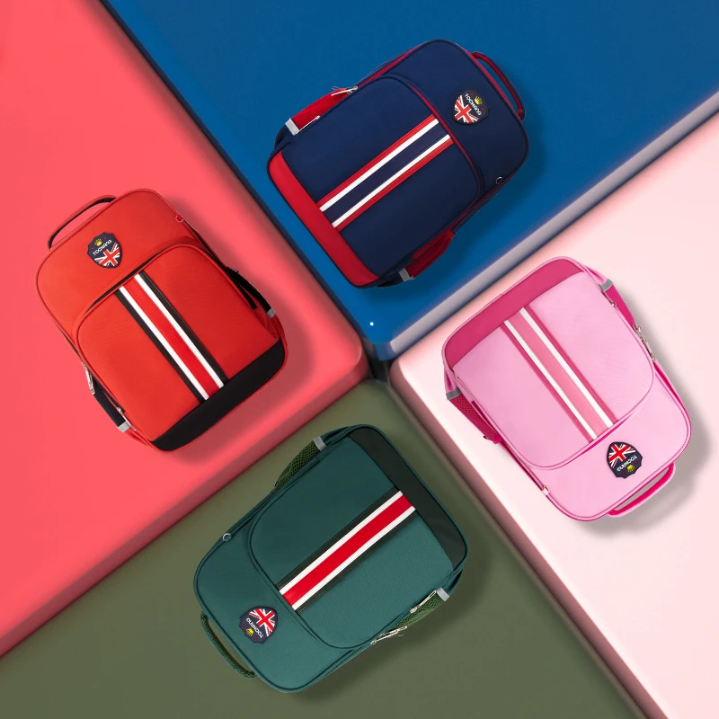 Wholesale Fashion Korean & British Style Durable Kids Children School Bag Backpack